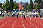 Mens under-20s 100 metres, 2021 Northern Senior and Under-20s Champs., Leigh. Photo: David T. Hewitson/Sports for All Pics